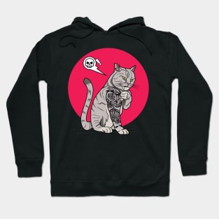 Gangsta cat Hoodie